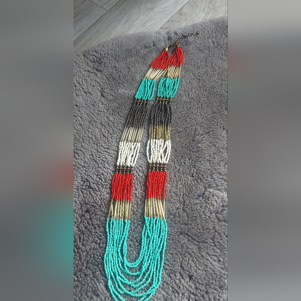 Multicolor Beaded Necklace